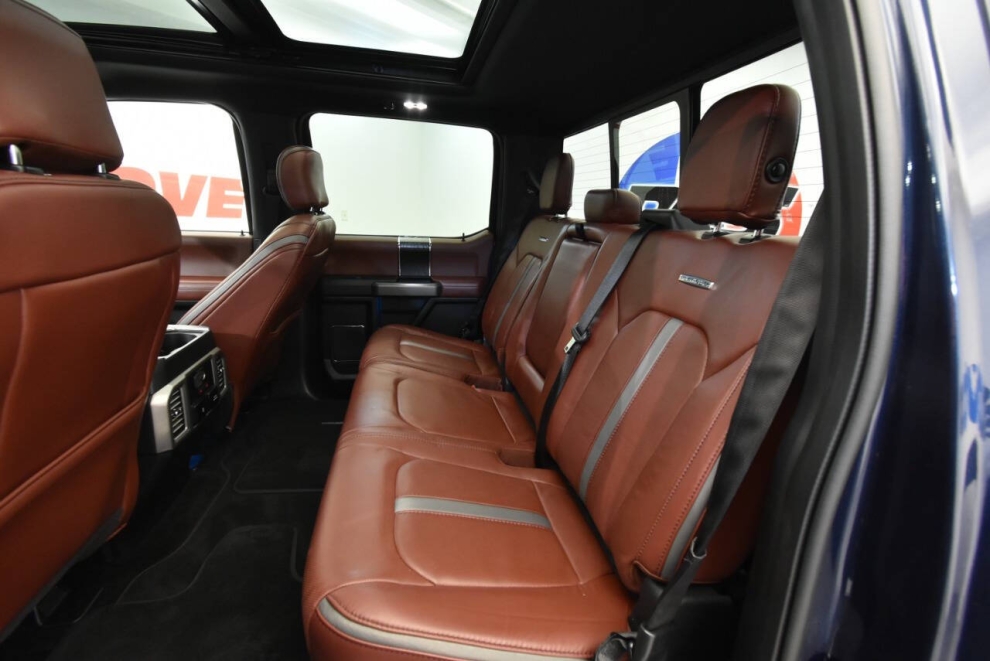 2018 Ford F-150 Platinum 4x4 4dr SuperCrew 5.5 ft. SB, Blue, Mileage: 84,550 - photo 14