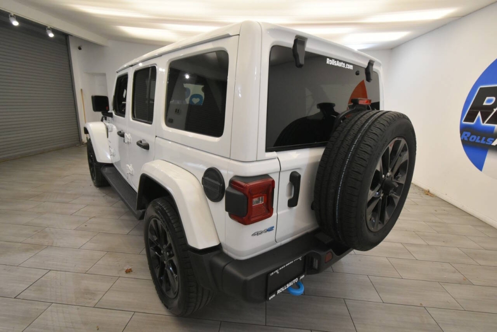 2024 Jeep Wrangler Sahara 4xe 4x4 4dr SUV, White, Mileage: 52,267 - photo 2