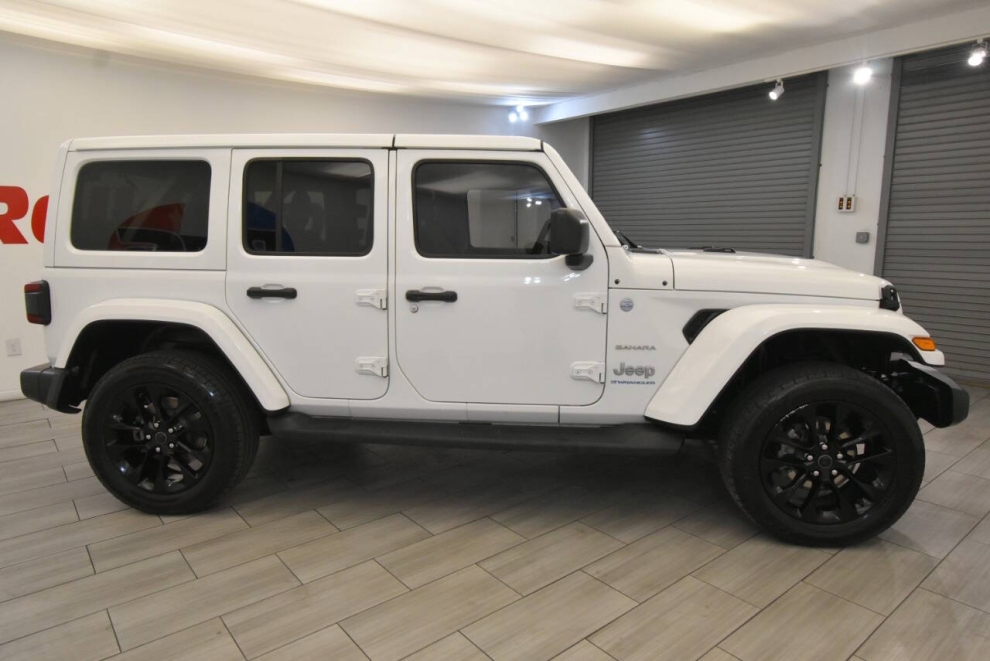 2024 Jeep Wrangler Sahara 4xe 4x4 4dr SUV, White, Mileage: 52,267 - photo 5