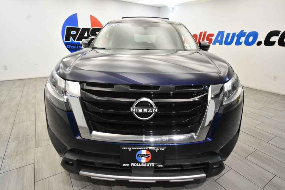 2022 Nissan Pathfinder SL AWD 4dr SUV, Blue, Mileage: 76,574 - photo 7