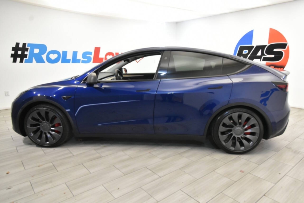 2023 Tesla Model Y Performance AWD 4dr Crossover, Azul, Mileage: 81,925 - photo 1