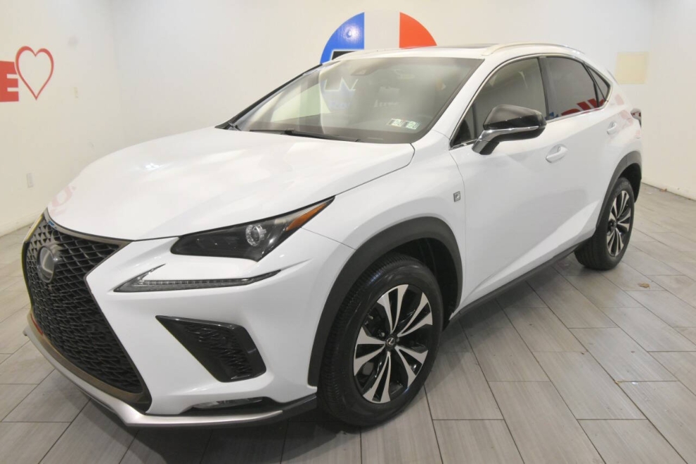2019 Lexus NX 300 F SPORT AWD 4dr Crossover, White, Mileage: 96,065 