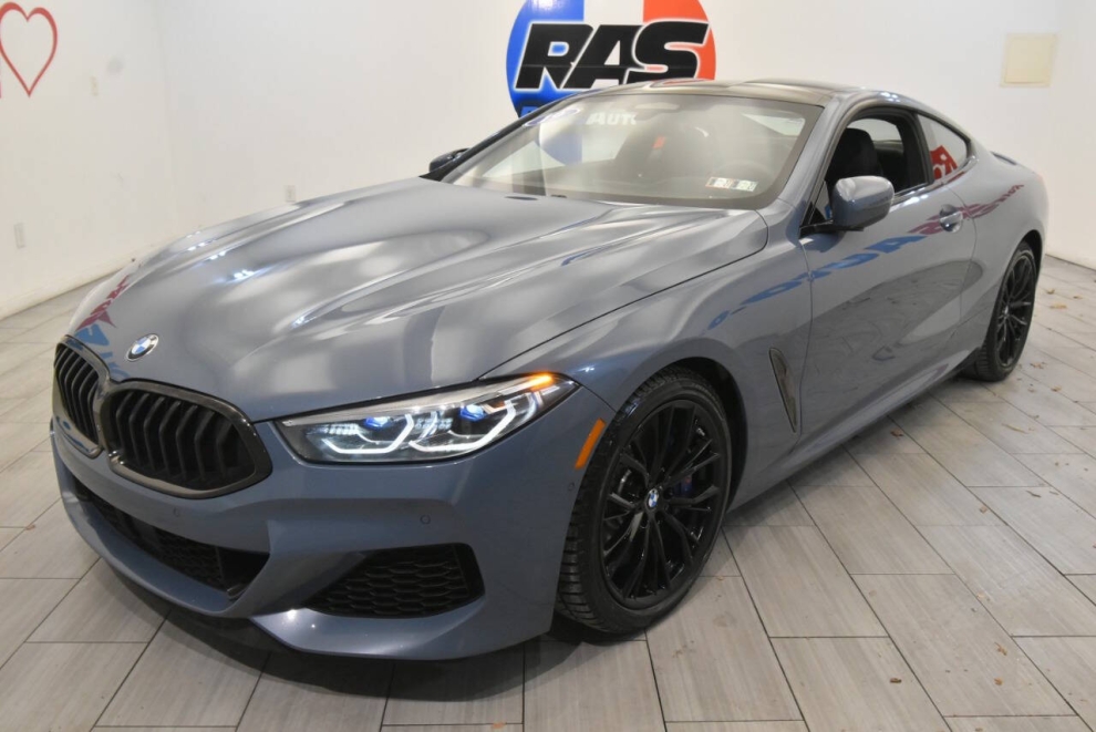 2019 BMW 8 Series M850i xDrive AWD 2dr Coupe, Blue, Mileage: 62,503 