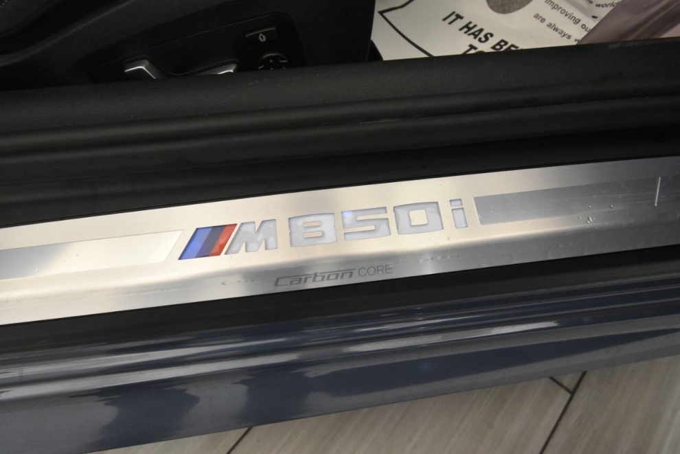 2019 BMW 8 Series M850i xDrive AWD 2dr Coupe, Blue, Mileage: 62,503 - photo 14