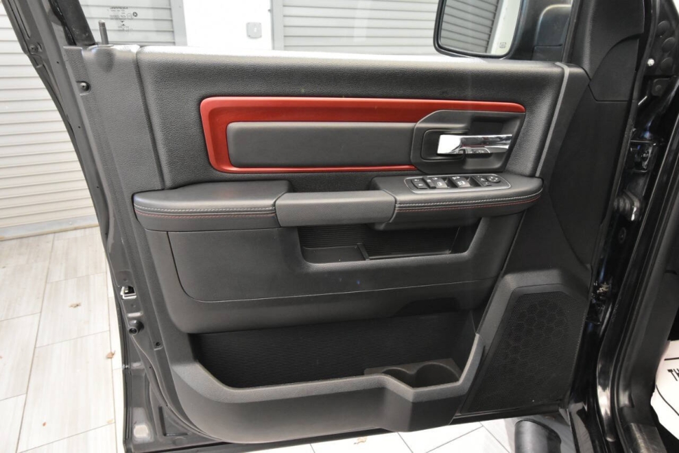 2016 RAM 1500 Rebel 4x4 4dr Crew Cab 5.5 ft. SB Pickup, Black, Mileage: 117,457 - photo 12