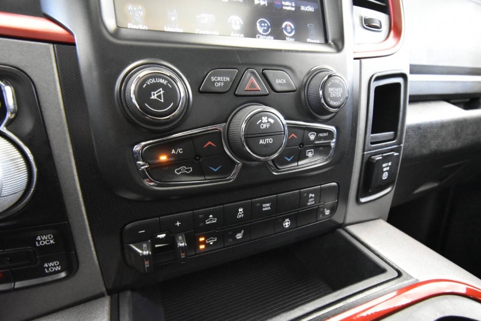 2016 RAM 1500 Rebel 4x4 4dr Crew Cab 5.5 ft. SB Pickup, Black, Mileage: 117,457 - photo 23