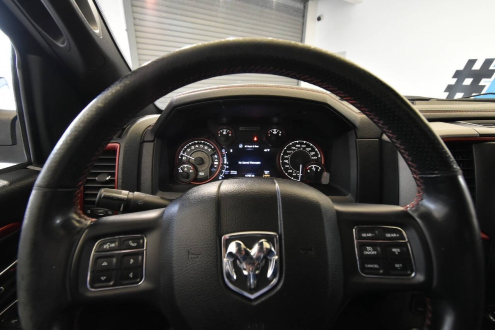 2016 RAM 1500 Rebel 4x4 4dr Crew Cab 5.5 ft. SB Pickup, Black, Mileage: 117,457 - photo 26