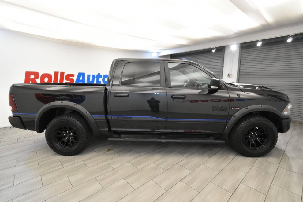 2016 RAM 1500 Rebel 4x4 4dr Crew Cab 5.5 ft. SB Pickup, Black, Mileage: 117,457 - photo 5