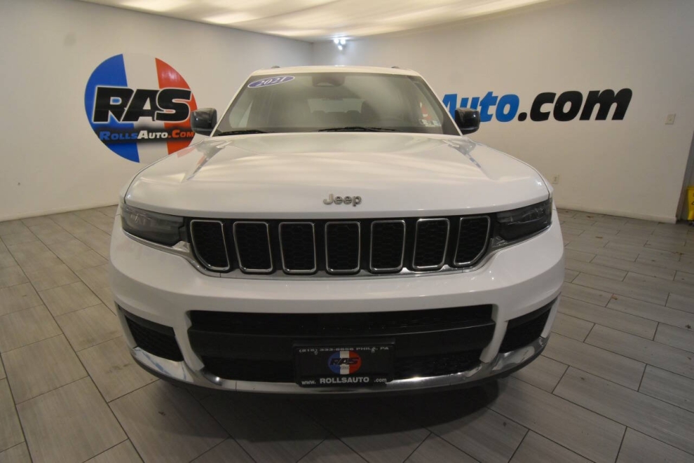 2021 Jeep Grand Cherokee L Laredo 4x4 4dr SUV, White, Mileage: 82,326 - photo 7