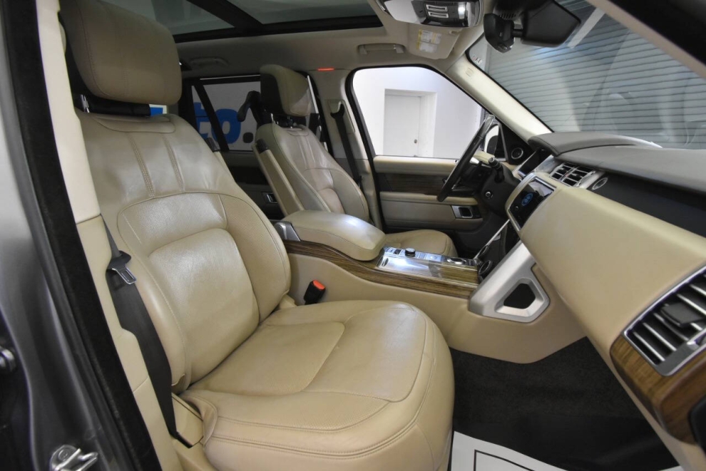 2018 Land Rover Range Rover Supercharged LWB AWD 4dr SUV, Gray, Mileage: 102,332 - photo 14