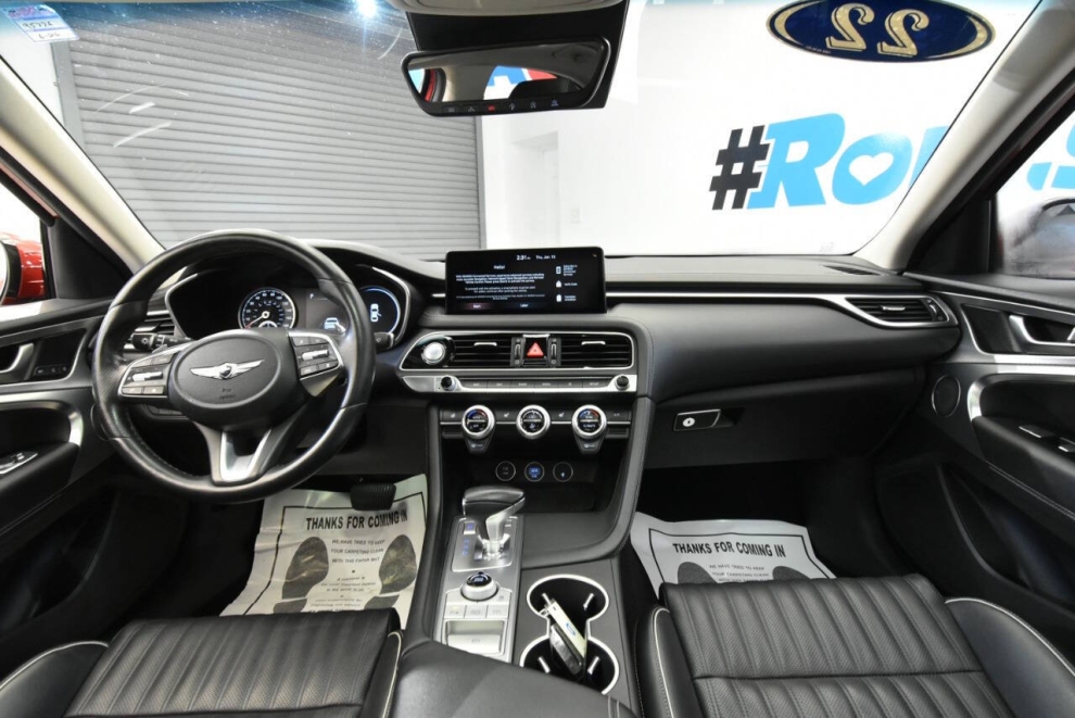 2022 Genesis G70 2.0T AWD 4dr Sedan, Red, Mileage: 90,773 - photo 16