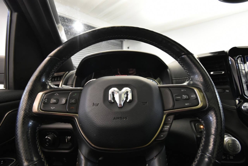 2020 RAM 1500 Rebel 4x4 4dr Crew Cab 5.6 ft. SB Pickup, Gray, Mileage: 93,438 - photo 22