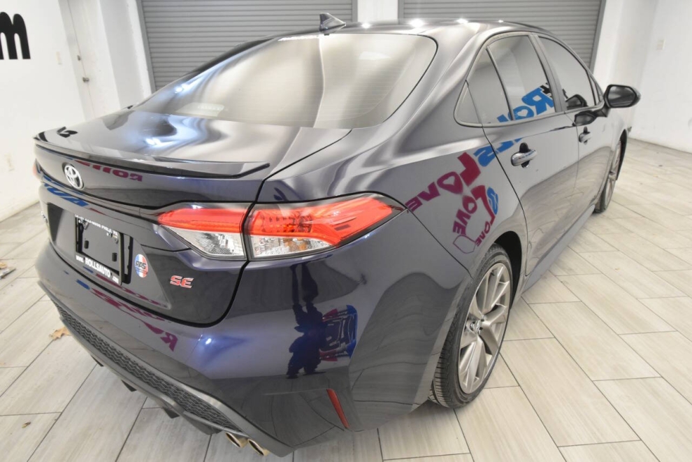 2022 Toyota Corolla SE 4dr Sedan CVT, Blue, Mileage: 43,789 - photo 4