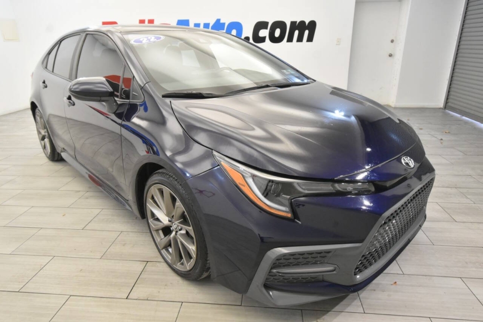 2022 Toyota Corolla SE 4dr Sedan CVT, Blue, Mileage: 43,789 - photo 6