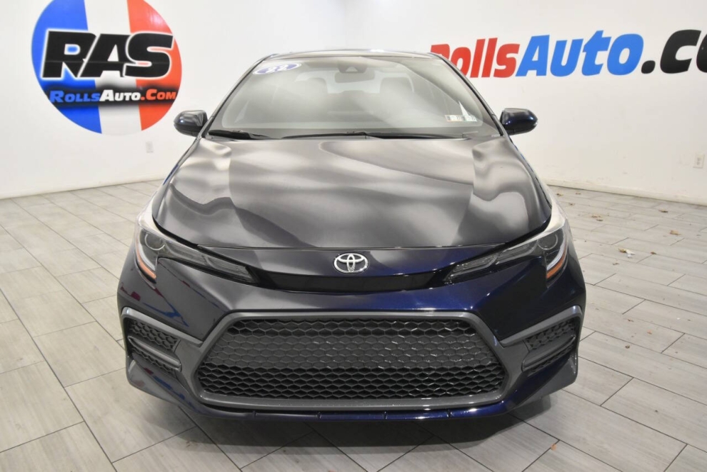 2022 Toyota Corolla SE 4dr Sedan CVT, Blue, Mileage: 43,789 - photo 7