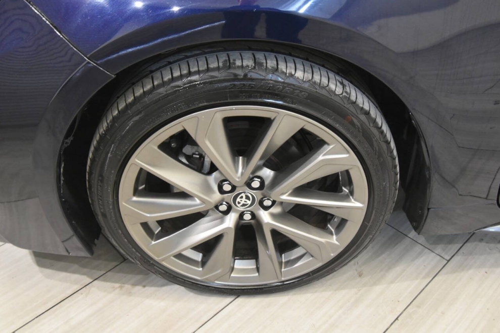 2022 Toyota Corolla SE 4dr Sedan CVT, Blue, Mileage: 43,789 - photo 9