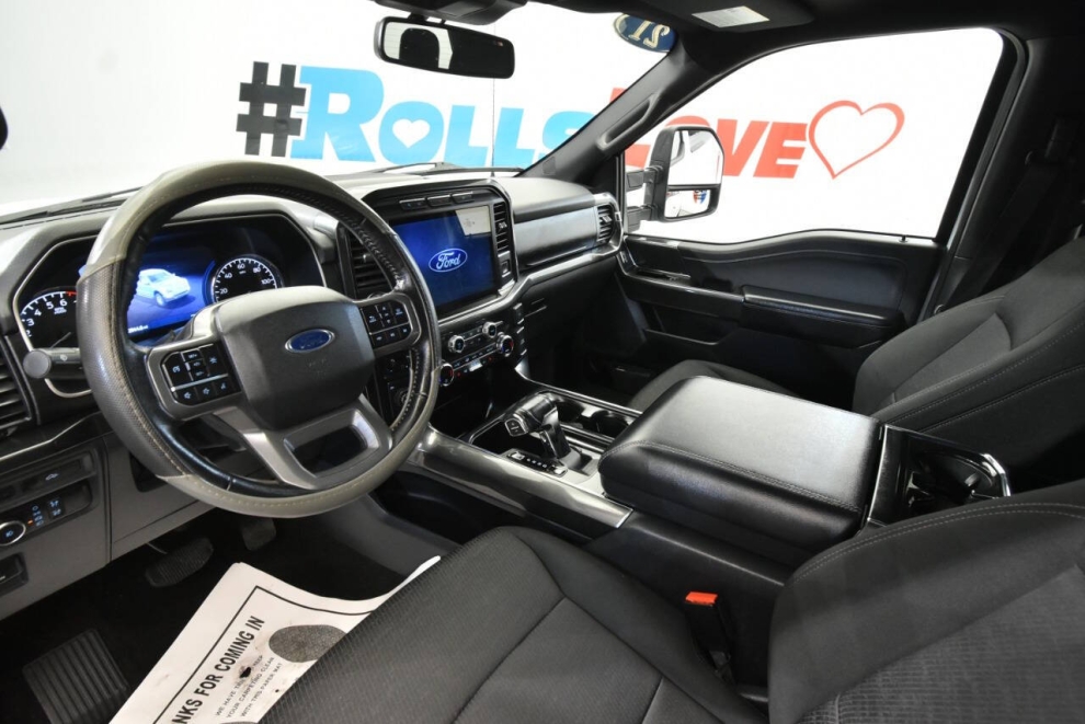 2021 Ford F-150 XLT 4x4 4dr SuperCrew 6.5 ft. SB, White, Mileage: 82,911 - photo 11