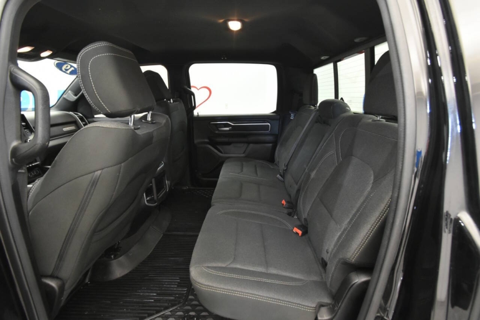 2019 RAM 1500 Big Horn 4x4 4dr Crew Cab 5.6 ft. SB Pickup, Black, Mileage: 85,356 - photo 13
