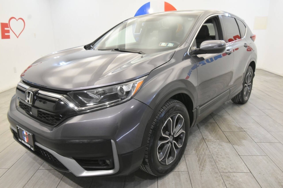 2021 Honda CR-V EX L AWD 4dr SUV, Gray, Mileage: 43,954 - photo 1