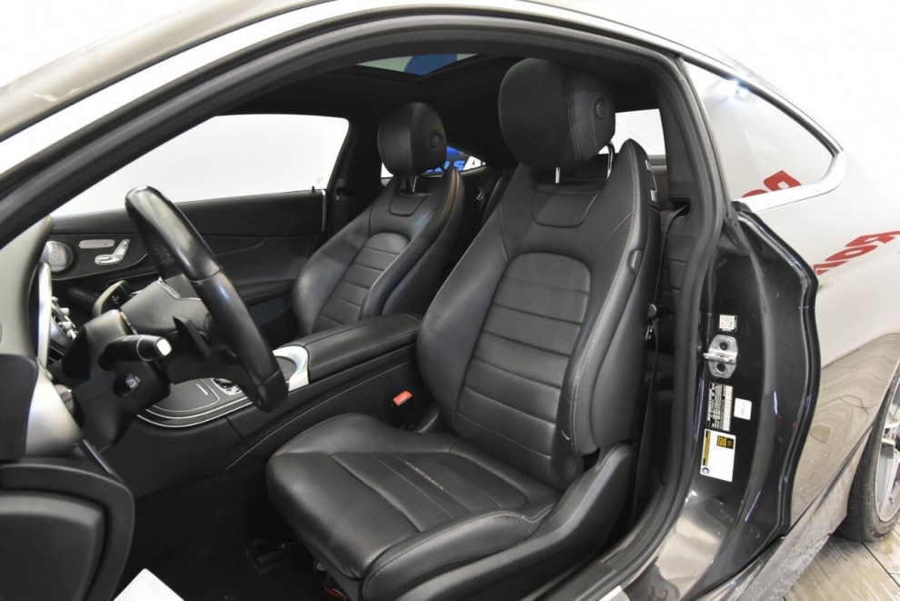 2020 Mercedes-Benz C-Class C 300 4MATIC AWD 2dr Coupe, Black, Mileage: 75,776 - photo 10