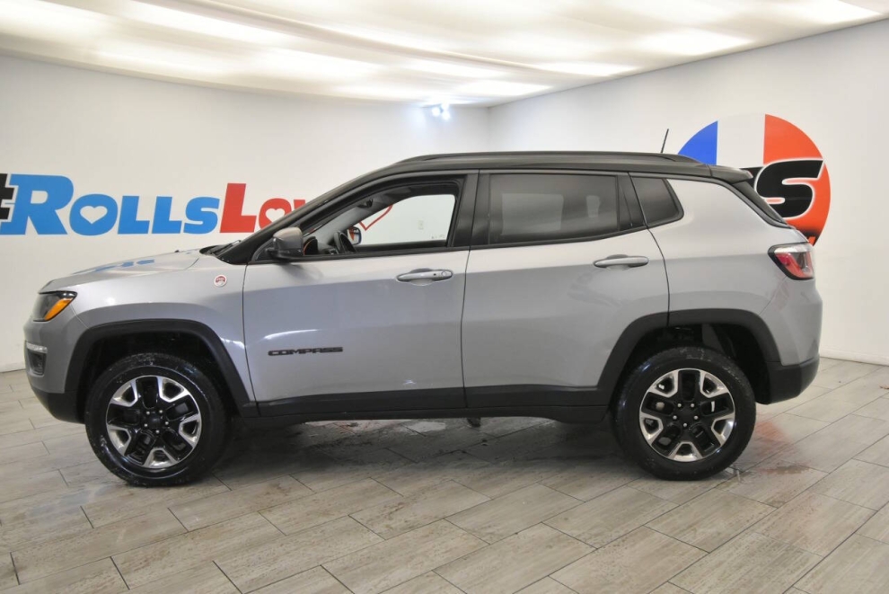 2018 Jeep Compass Trailhawk 4x4 4dr SUV, Gray, Mileage: 94,337 - photo 1