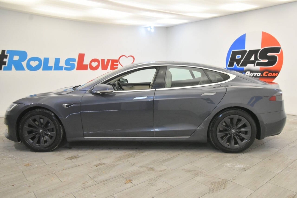 2018 Tesla Model S 100D AWD 4dr Liftback, Gray, Mileage: 66,323 - photo 1