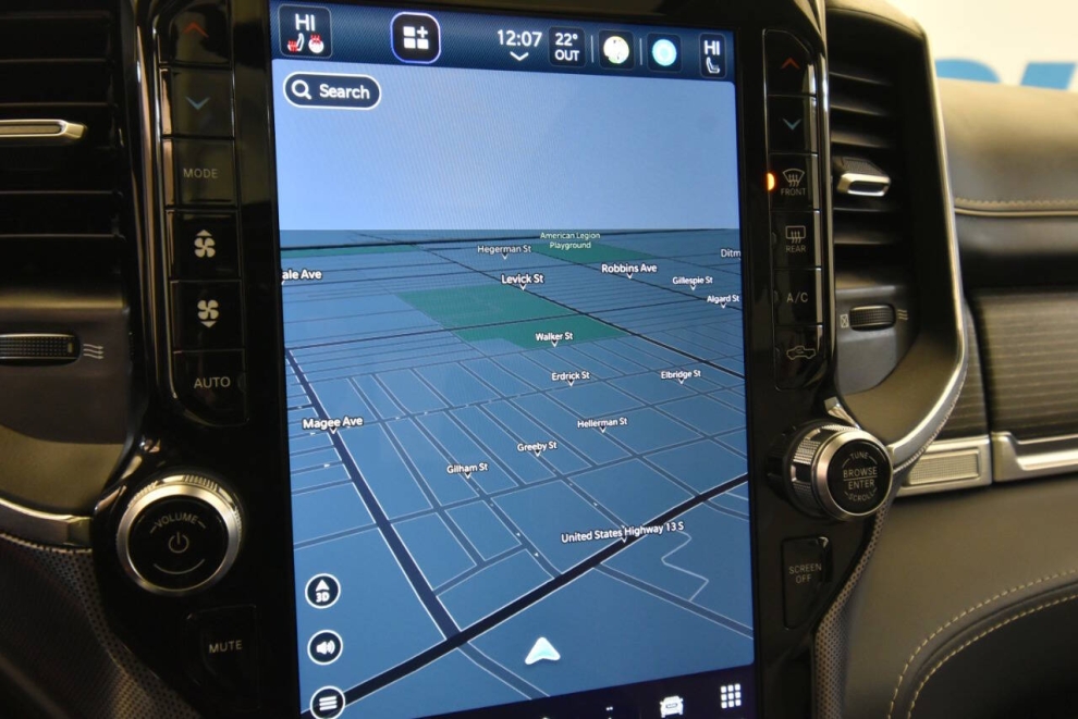 2022 RAM 1500 Limited 4x4 4dr Crew Cab 5.6 ft. SB Pickup, Black, Mileage: 99,699 - photo 20