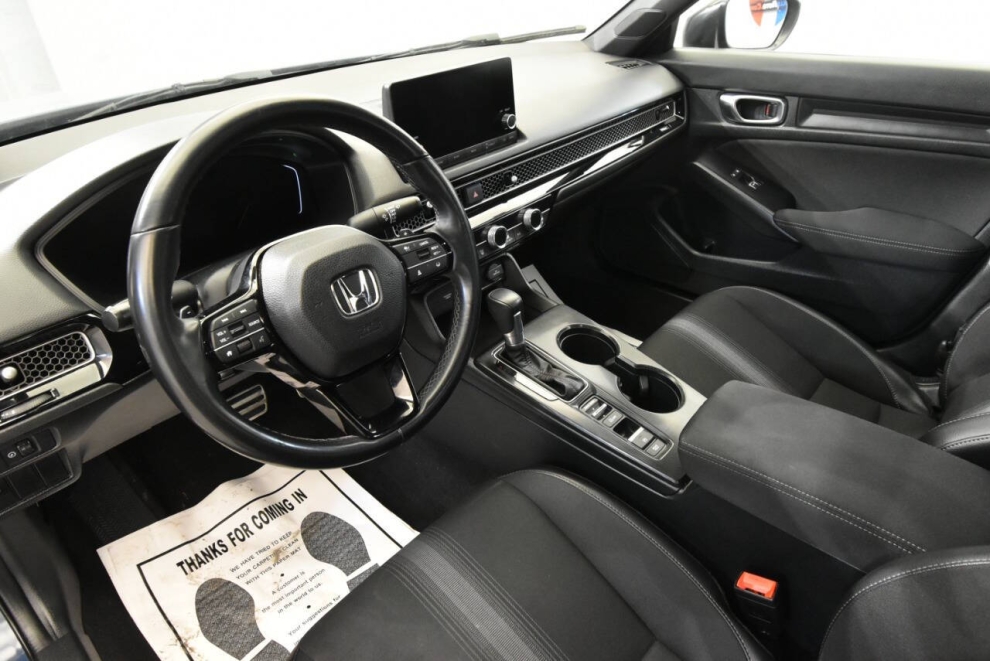 2025 Honda Civic Sport 4dr Sedan, Blue, Mileage: 75,966 - photo 11