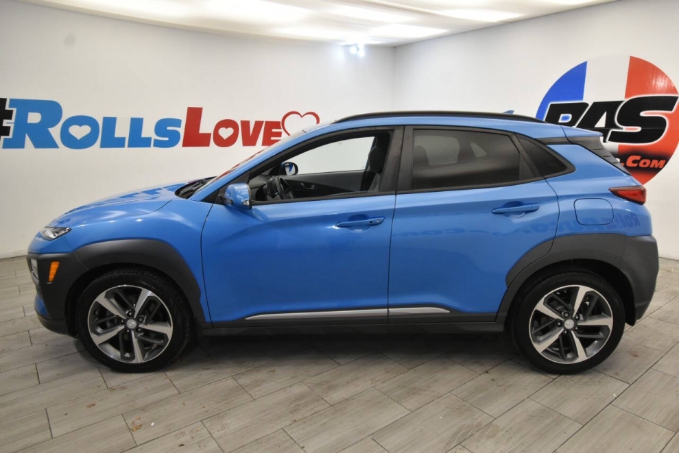 2019 Hyundai Kona Ultimate AWD 4dr Crossover, Blue, Mileage: 66,993 - photo 1