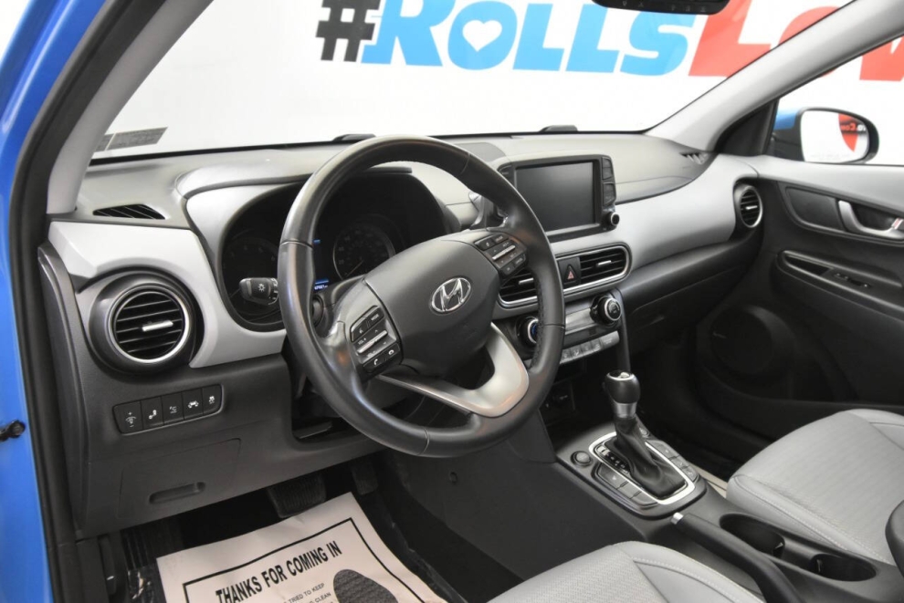 2019 Hyundai Kona Ultimate AWD 4dr Crossover, Blue, Mileage: 66,993 - photo 11