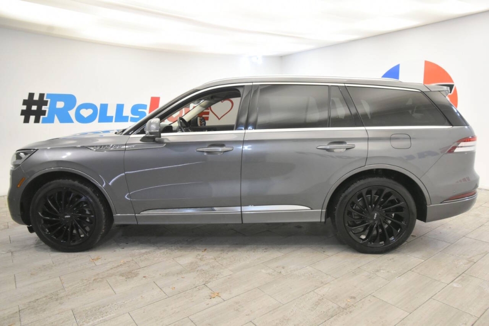 2021 Lincoln Aviator Reserve AWD 4dr SUV, Gray, Mileage: 74,440 - photo 1
