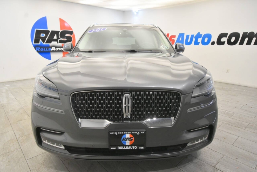 2021 Lincoln Aviator Reserve AWD 4dr SUV, Gray, Mileage: 74,440 - photo 7