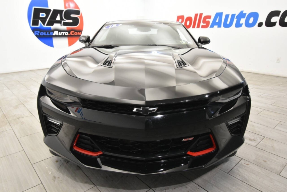 2018 Chevrolet Camaro SS 2dr Coupe w/2SS, Black, Mileage: 47,520 - photo 7