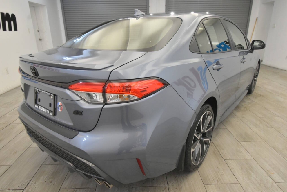 2022 Toyota Corolla SE 4dr Sedan CVT, Gray, Mileage: 33,243 - photo 4