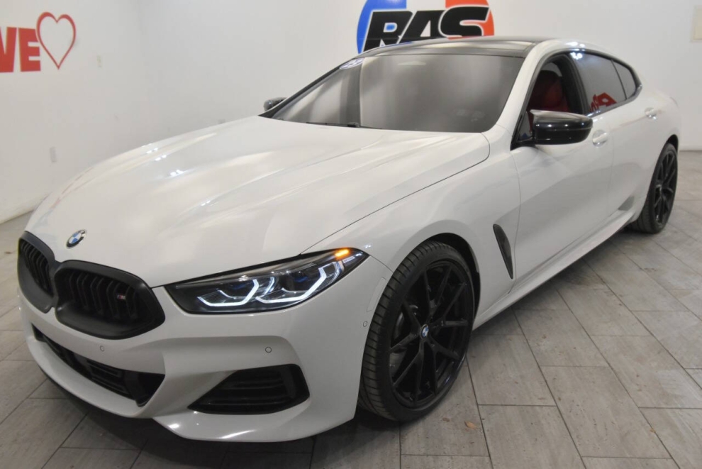 2023 BMW 8 Series M850i xDrive Gran Coupe AWD 4dr Sedan, White, Mileage: 84,295 