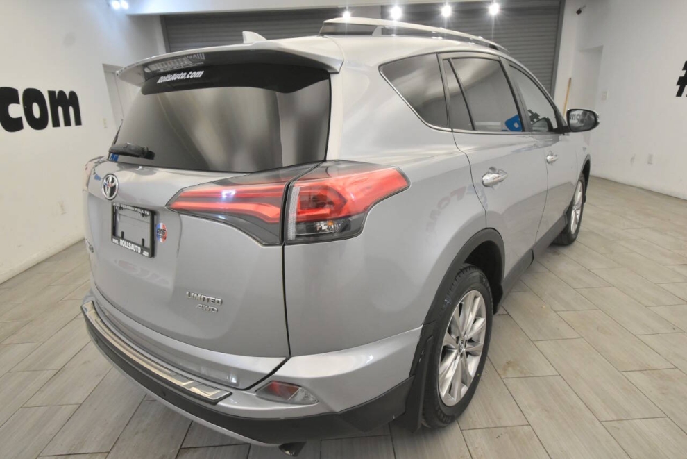 2018 Toyota RAV4 Limited AWD 4dr SUV, Silver, Mileage: 92,150 - photo 4