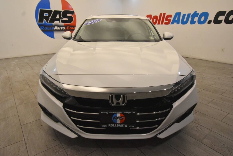 2021 Honda Accord Touring 4dr Sedan, White, Mileage: 21,323 - photo 7