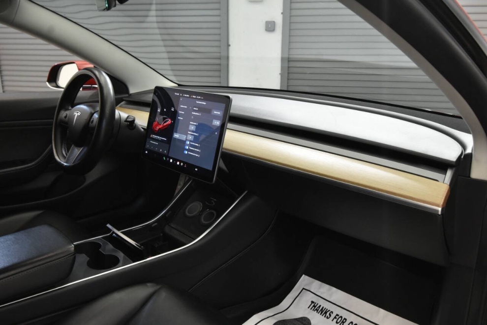 2019 Tesla Model 3 Long Range AWD 4dr Fastback, Red, Mileage: 86,380 - photo 15