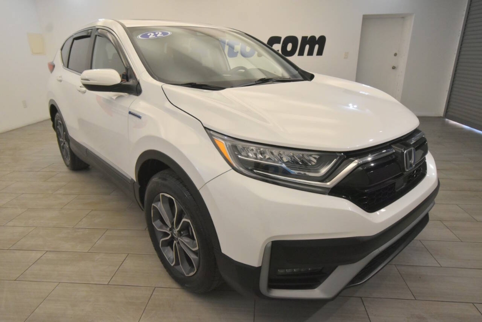 2022 Honda CR-V Hybrid EX L AWD 4dr SUV, White, Mileage: 88,222 - photo 6