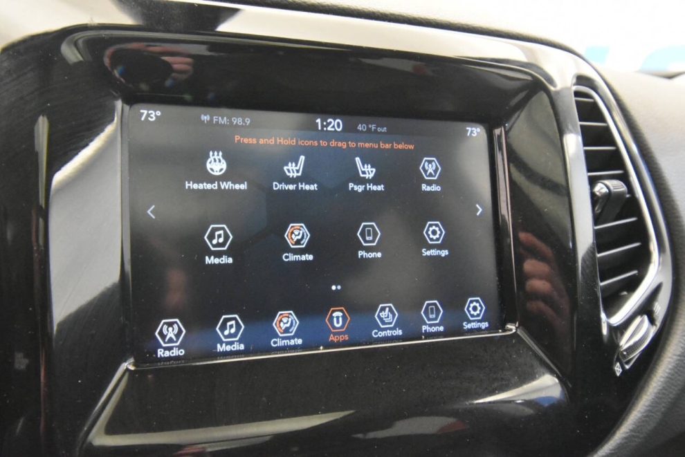 2021 Jeep Compass Altitude 4x4 4dr SUV, Red, Mileage: 60,348 - photo 21