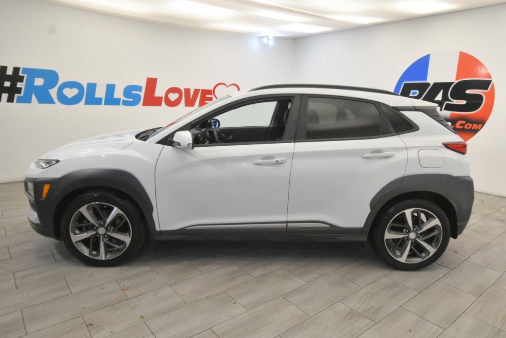 2019 Hyundai Kona Limited 4dr Crossover, White, Mileage: 46,498 - photo 1
