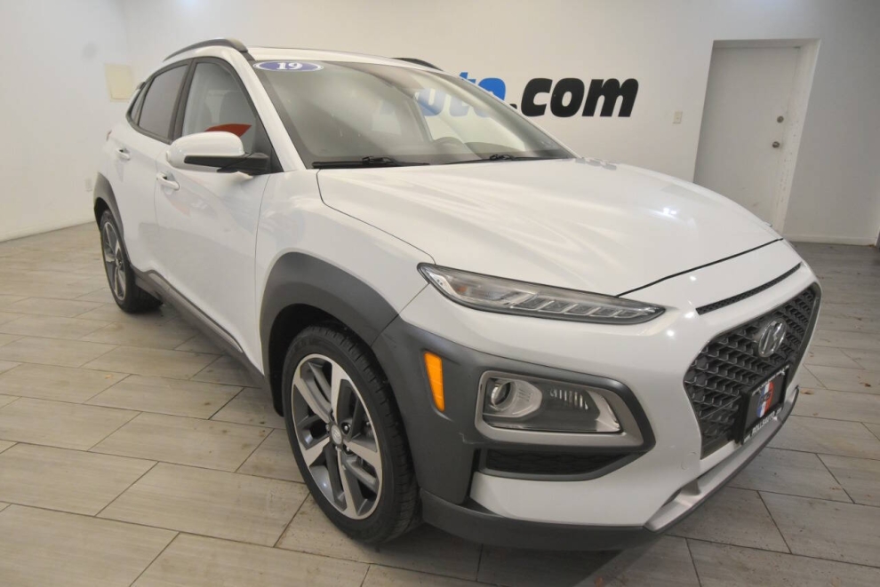2019 Hyundai Kona Limited 4dr Crossover, White, Mileage: 46,498 - photo 6