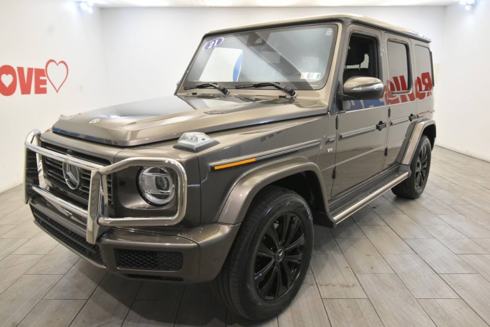 2021 Mercedes-Benz G-Class G 550 AWD 4MATIC 4dr SUV, Gray, Mileage: 21,435 