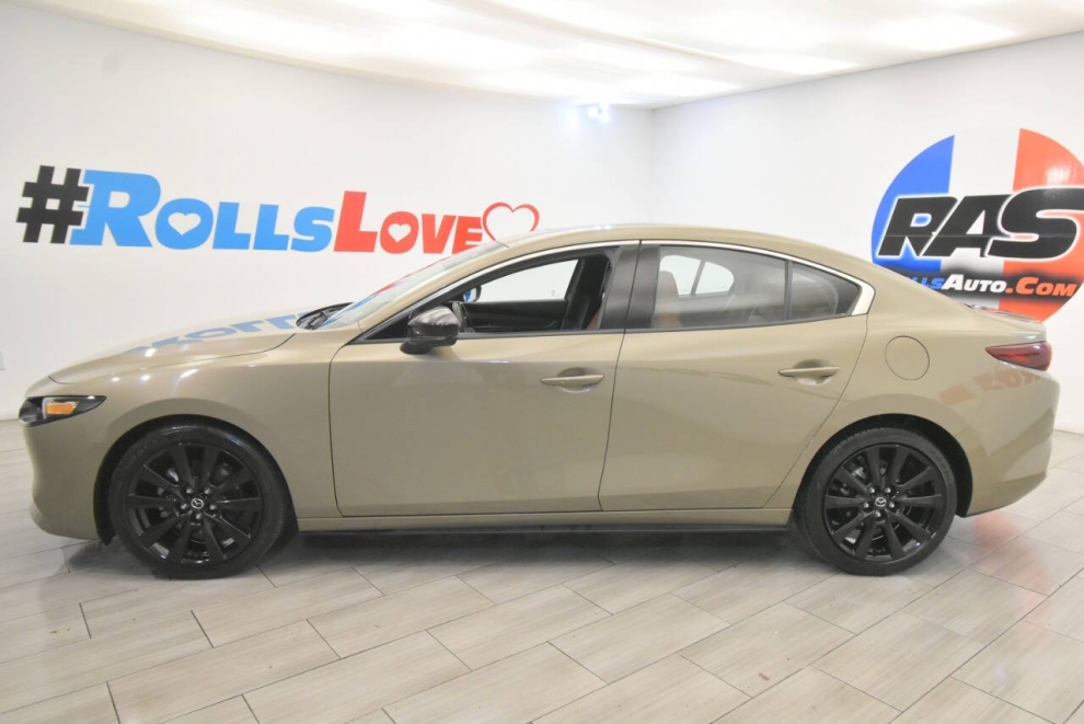 2024 Mazda Mazda3 Sedan 2.5 Carbon Turbo AWD 4dr Sedan, Tan, Mileage: 54,111 - photo 1