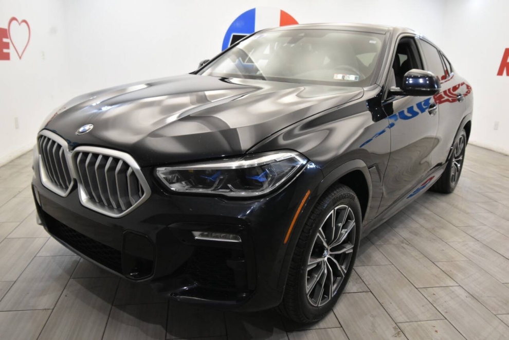 2021 BMW X6 xDrive40i AWD 4dr Sports Activity Coupe, Blue, Mileage: 103,049 
