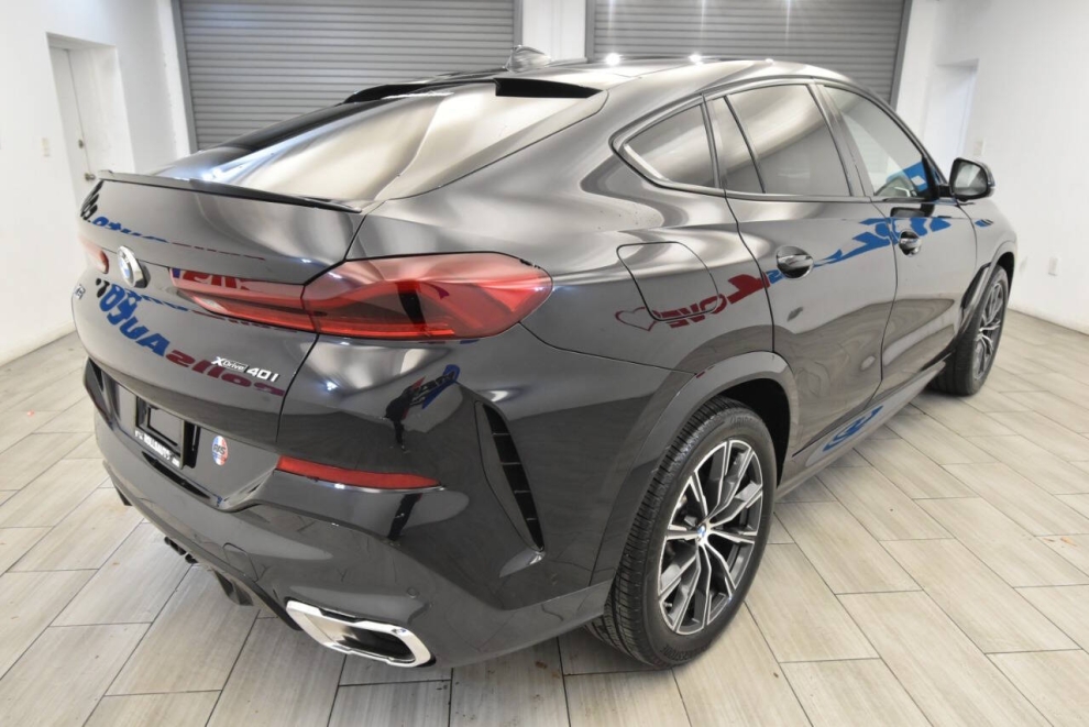 2021 BMW X6 xDrive40i AWD 4dr Sports Activity Coupe, Blue, Mileage: 103,049 - photo 4