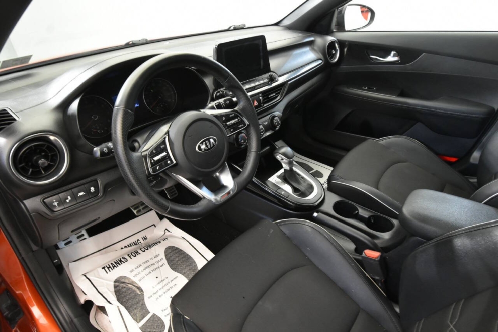 2020 Kia Forte GT Line 4dr Sedan, Orange, Mileage: 63,635 - photo 11