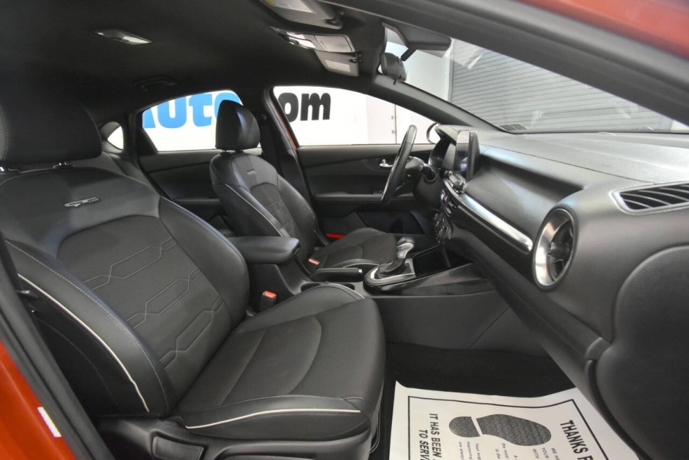 2020 Kia Forte GT Line 4dr Sedan, Orange, Mileage: 63,635 - photo 14