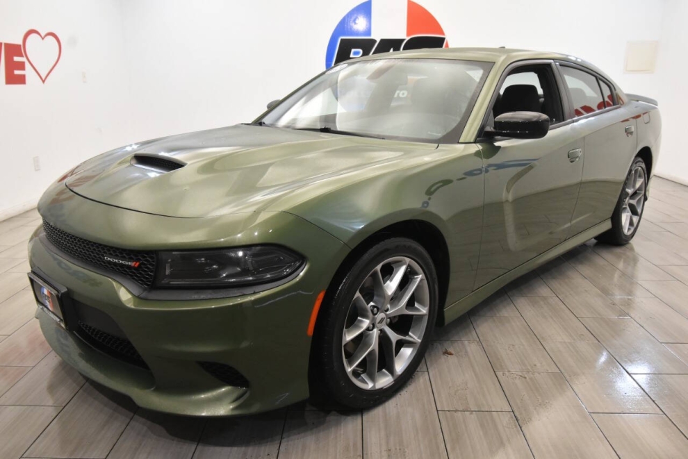 2023 Dodge Charger GT 4dr Sedan, Green, Mileage: 61,523 