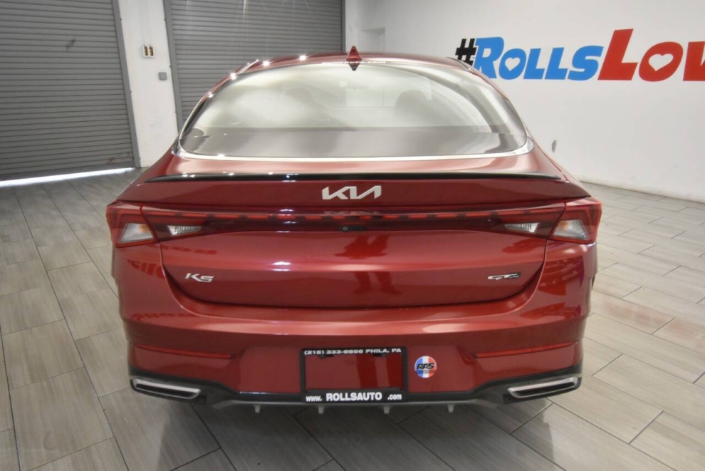 2022 Kia K5 GT Line AWD 4dr Sedan, Red, Mileage: 68,490 - photo 3